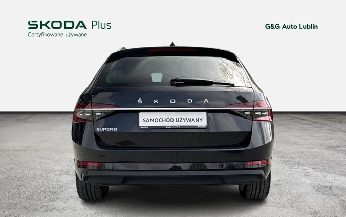 Skoda Superb cena 109999 przebieg: 114490, rok produkcji 2019 z Biała Podlaska małe 466